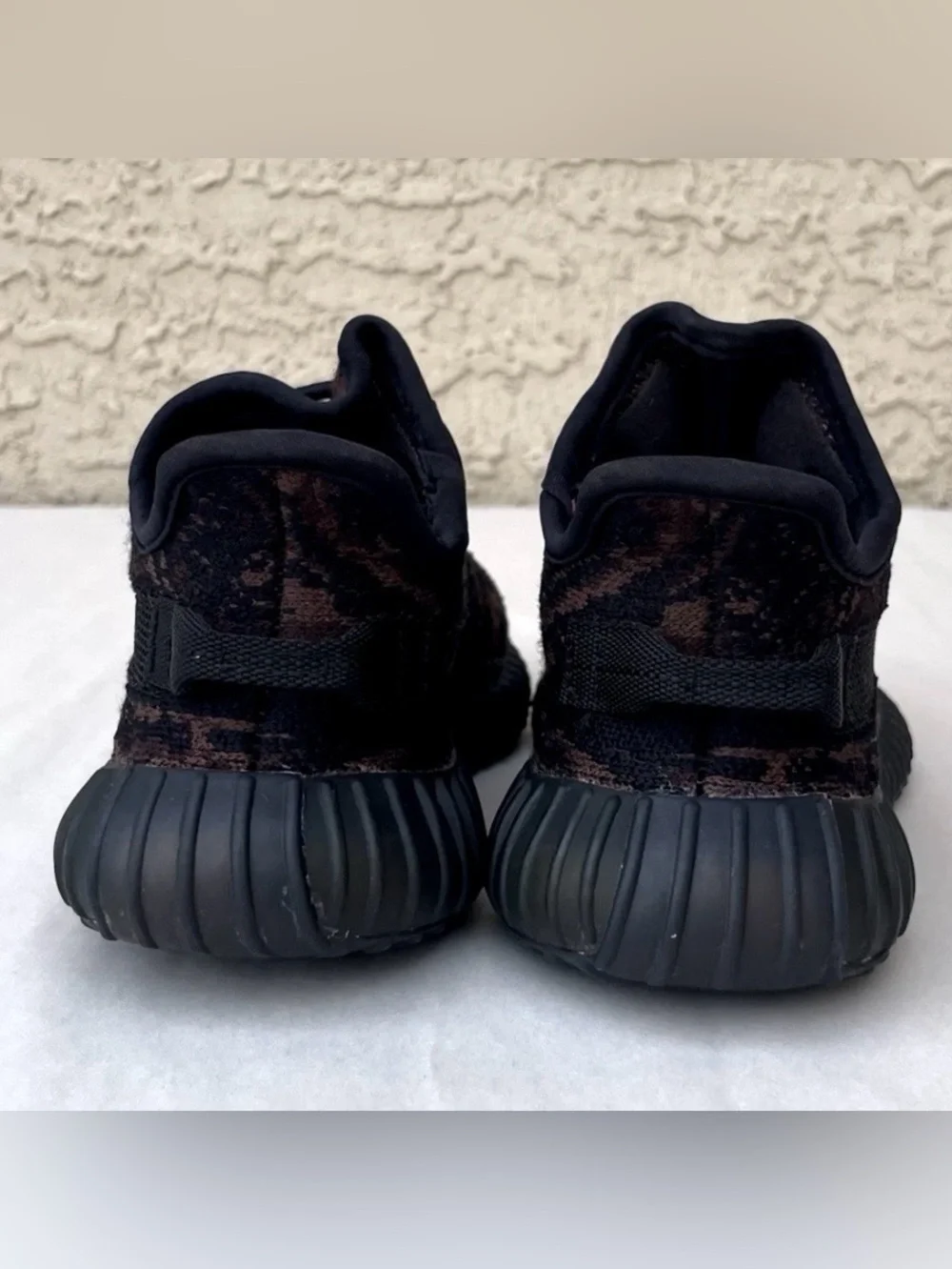Adidas Yeezy Boost 350 V2 MX Kids Size US 12.5K Black Gray Rock Preschool GW3775